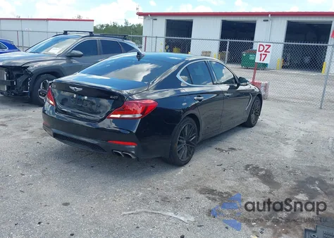 2020 Genesis G70 2.0T Rwd из США, поврежденный, VIN KMTG34LA9LU063789